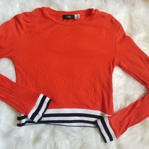 BDG Urban Outfitters Long Sleeve Crop Top Xs